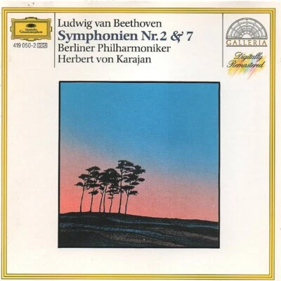 Beethoven - Symphonien Nr. 2 & 7 (CD 1985) von Karajan; Berliner Philharmoniker - Image 1 of 2