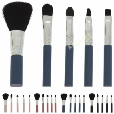 KALATEX Make Up Pinsel 5er set Schminkpinsel kurz Kosmetik Schminkzubehör Frauen Damen