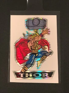 1993 Marvel Prism Vending Sticker Thor - Picture 1 of 2