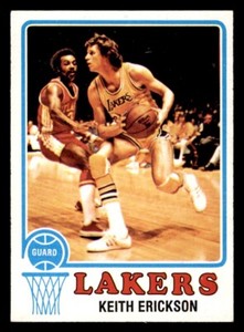 1973 Topps Basketball #117 Keith Erickson EX/MT