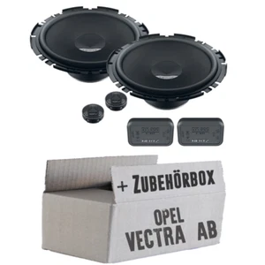 Opel Vectra A + B Front - HERTZ LAUTSPRECHER System BOXEN Tür vorne - EINBAUSET - Bild 1 von 1