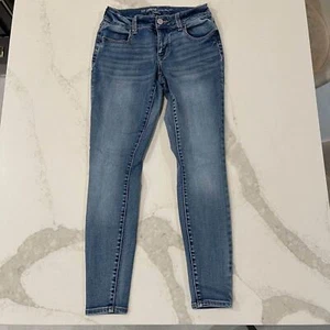 Jeans M by Maurices vita media lavaggio leggero gamba skinny elasticizzato donna XS regular - Foto 1 di 7
