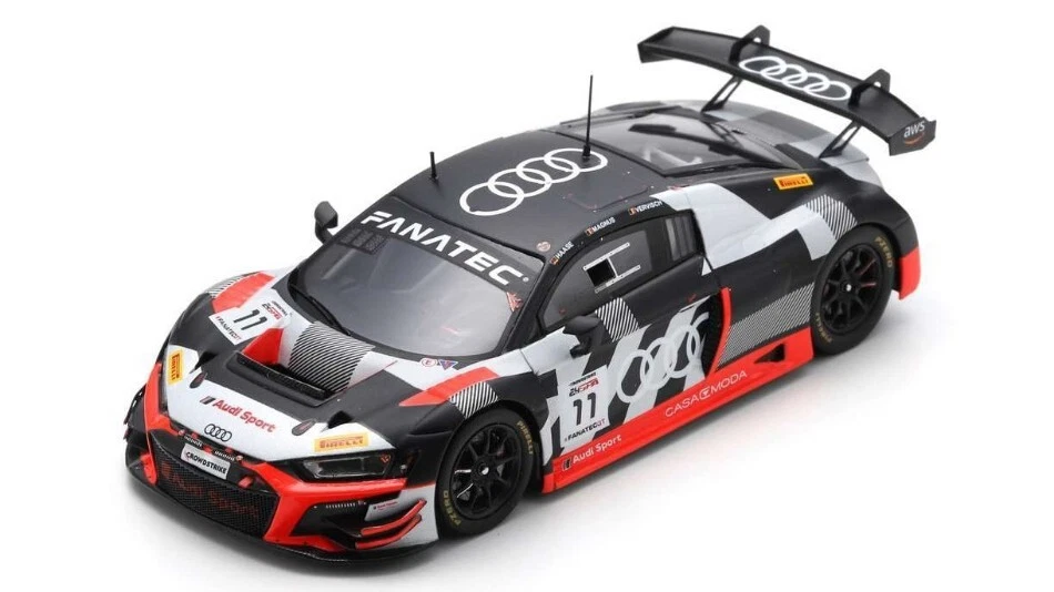 Audi R8 Gt3 #11 8th 24 H Spa 2023 Haase / Magnus / Varvisch 1:43 Model - Immagine 1 di 1