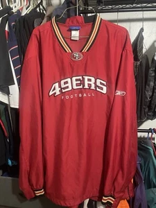 Vintage Reebok San Francisco 49ers Crew Neck Size XL - Picture 1 of 4