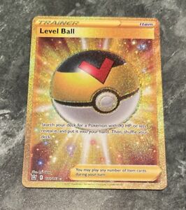Level Ball Secret Rare Trainer 181/163 Battle Styles NM Pokemon Card