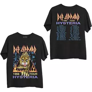 ** Def Leppard Hysteria '88 Tour T-Shirt OFFIZIELL lizenziert ** - Bild 1 von 3