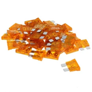 40AMP AUTO STANDARD BLADE SICHERUNG ATM ORANGE SICHERUNGEN MOTORRAD BIKE 40A STCK 40 - Bild 1 von 4