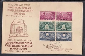 SW Africa Scott 163-5 FDC - Monumento Voortrekker T3 - Imagen 1 de 1