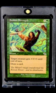 2002 MtG Magic the Gathering Judgment #132 Sudden Strength Vintage WOTC Magic - Picture 1 of 11