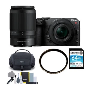 Nikon Z 30 Mirrorless Camera with 16 50mm and 50 250mm Lenses Bundle - Picture 1 of 7