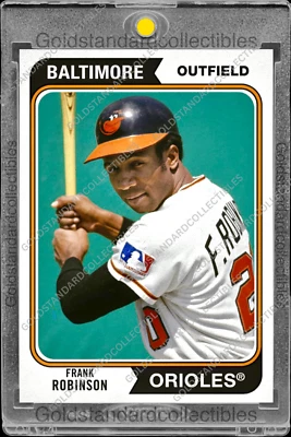 Frank Robinson RARE TOPPS INVESTMENT CARD SSP ORIOLES HALL OF FAME MVP MINT - Image 1 of 2