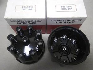 1957-1974 Ford Trucks V-8 Ignition Distributor Caps (1 pair) - Foto 1 di 1