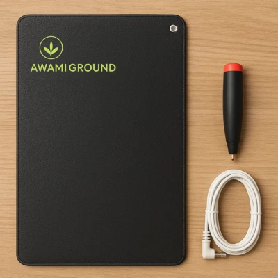 Grounding mat by Awami ground with 15 feet cord and tester pen included - Image 1 of 4