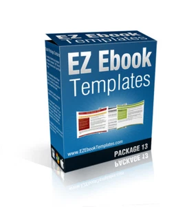 Ebook Design Layout Package - EZ Book Templates - Professional PDF Books (CD) - Picture 1 of 1