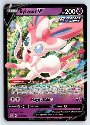 Sylveon V - SWSH202 -SWSH: Sword & Shield Promo Cards- Holofoil - Image 1 of 2
