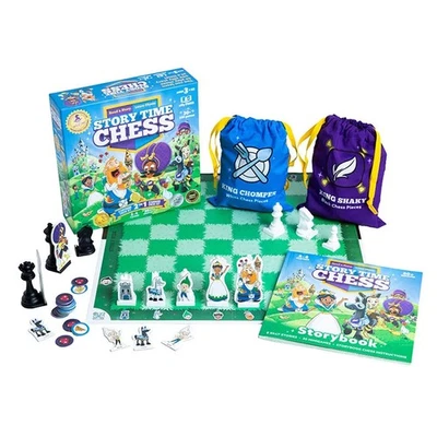 VR DISTRIBUTION Story Time Chess Educational Chess Game - Teach Kids To Play Chess