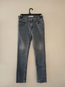 Levi's Strauss 512 Slim  Taper Fit Jeans 16Regular 28/28 Gray - Picture 1 of 7