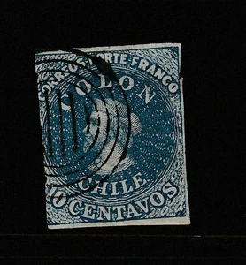 Chile Scott# 6 Used - Picture 1 of 2