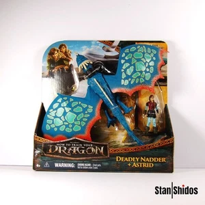 How To Train Your Dragon ASTRID & STORMFLY Figure Set Movie Limited Collectible - Picture 1 of 4