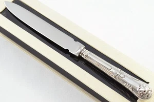 Sheffield Solid Silver Handled Letter Opener Kings Husk Pattern 1840 - Picture 1 of 6