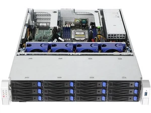 Asrock Rack 2U12L2S-ROME/2T 2U Rackmount Storage Server Barebone AMD EPYC 7003 a - Picture 1 of 4