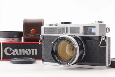 w/ HOOD [MINT] Canon Model 7 Rangefinder L39 LTM Screw 50mm f1.4 Lens From JAPAN - Image 1 of 4