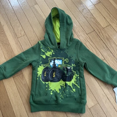 NWT John Deere Hoodie Size 2t - Image 1 of 3