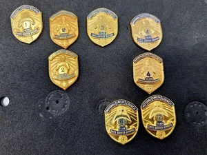 Lot of 8 Vtg National Safety Council Safe Driver Award Pins (1,2,2,3,4,4,6,12) - Picture 1 of 2