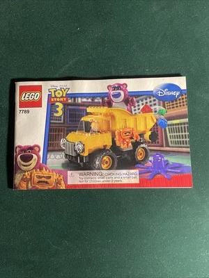 INSTRUCTION Book LEGO 7789 - Toy Story 3 - Lotso's Dump Truck - Manual ONLY - Image 1 of 2