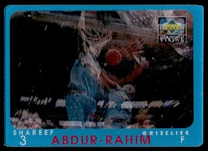 1997-98 UPPER DECK DIAMOND VISION SHAREEF ABDUR RAHIM - Picture 1 of 2