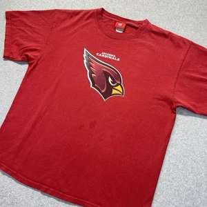 Vintage Y2K NFL Arizona Cardinals T-Shirt Herren 2XL XXL Rot Football Vintage LESEN - Bild 1 von 10