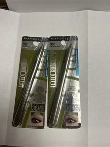(2) Maybelline Tattoo Studio Sharpenable Gel Pencil Sealed 982 - Emerald Lights - Picture 1 of 1