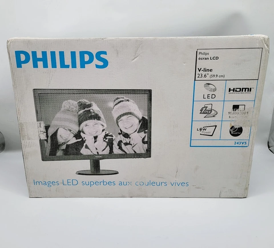 Philips V-line 243V5L - LED monitor - Full HD (1080p) 23.6'' - Image 1 of 4