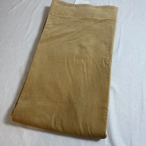 IKEA Sanela Curtain Panel 55x98 Golden Yellow Gold Velvet - Picture 1 of 6