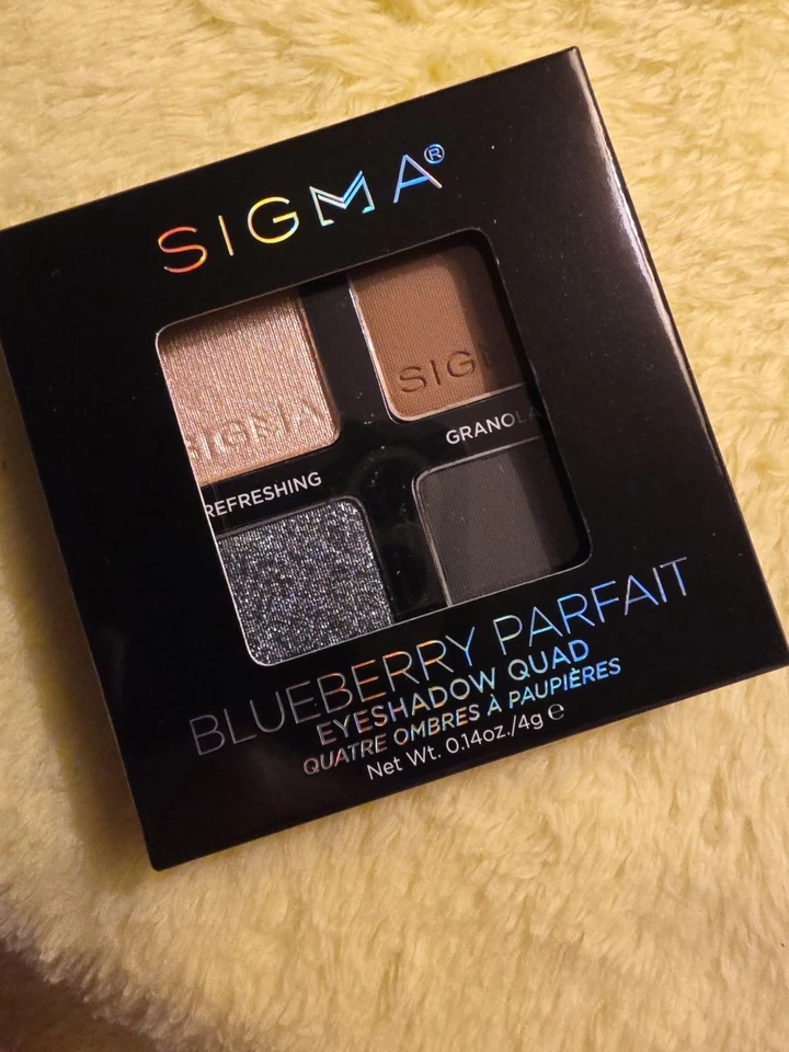 Sigma Beauty Blueberry Parfait Eye Shadow Quad ~ Limited Edition BNIB Authentic - Image 1 of 4