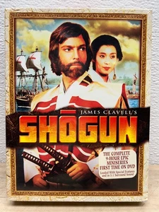 1980s Shogun Complete Miniseries DVD Set Richard Chamberlain Yoko Shimada Sealed - Imagen 1 de 8