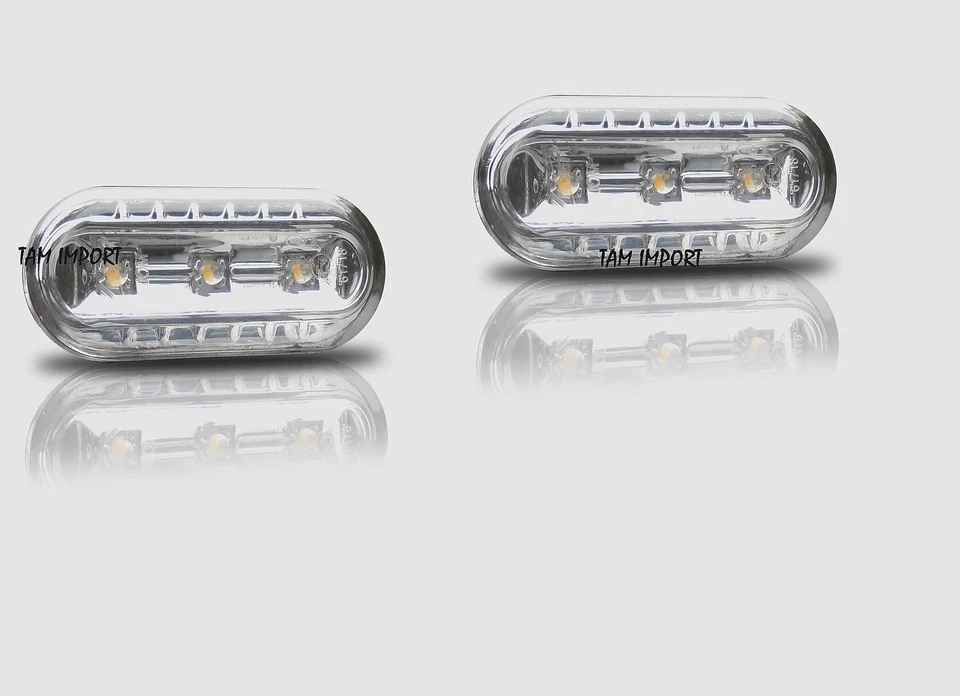 2 Blinker LED Chrom Seat Arosa Inca Neu V2 - Bild 1 von 1