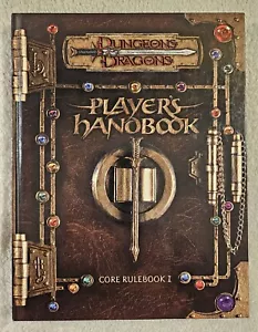 D&D Players Handbook Core Rulebook 1 11/2000 2nd HB Print T-11550-01 - Picture 1 of 9