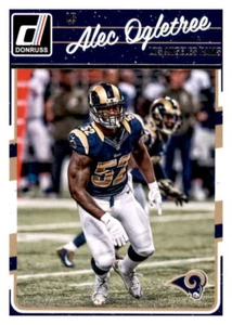 2016 Donruss Alec Ogletree NFL Base Card PWE Set Break Rams #155 - Picture 1 of 2