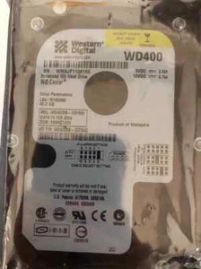 New Western Digital WD 40GB WD400BB 7200RPM PATA IDE 3.5" HDD Free Shipping - Picture 1 of 3