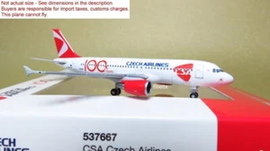 Herpa 1/500 CSA Czech A320 OK-100 537667 Diecast metal plane T - Picture 1 of 1