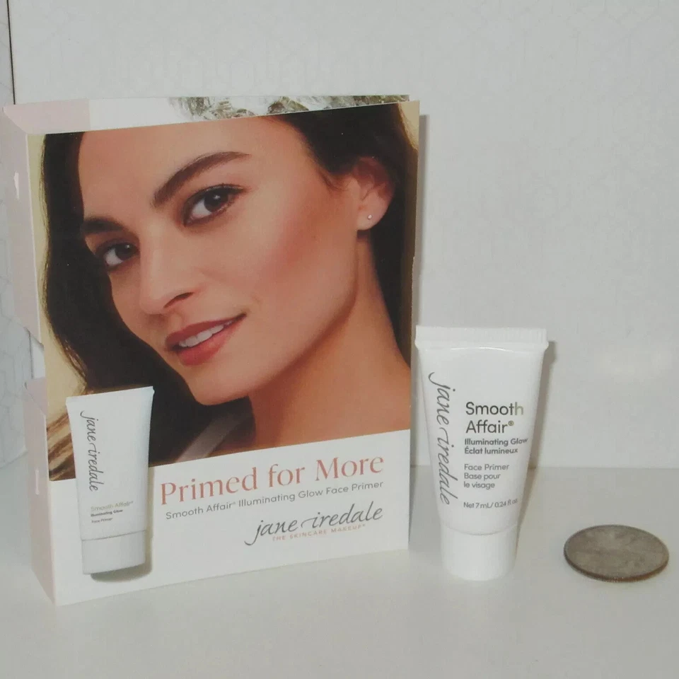 NUEVA imprimación facial Jane Iredale preparada para más iluminación brillante talla de viaje de 0,24 oz Foto 1 de 1