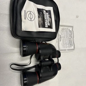 Simmons 10x50 Wide Angle Fully Coated Binoculars With Case Model #24152 - Picture 1 of 6