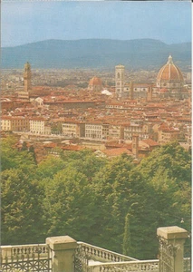 Postkarte Italien Firenze/Florenz, Luftbild, unbenutzt, 1976, Farbfoto Schütte - Bild 1 von 2