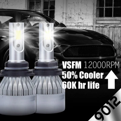 Faro LED 9012 para GMC Sierra 1500 2500 3500 HD 2014 2015 2016 haz alto bajo Foto 1 de 4