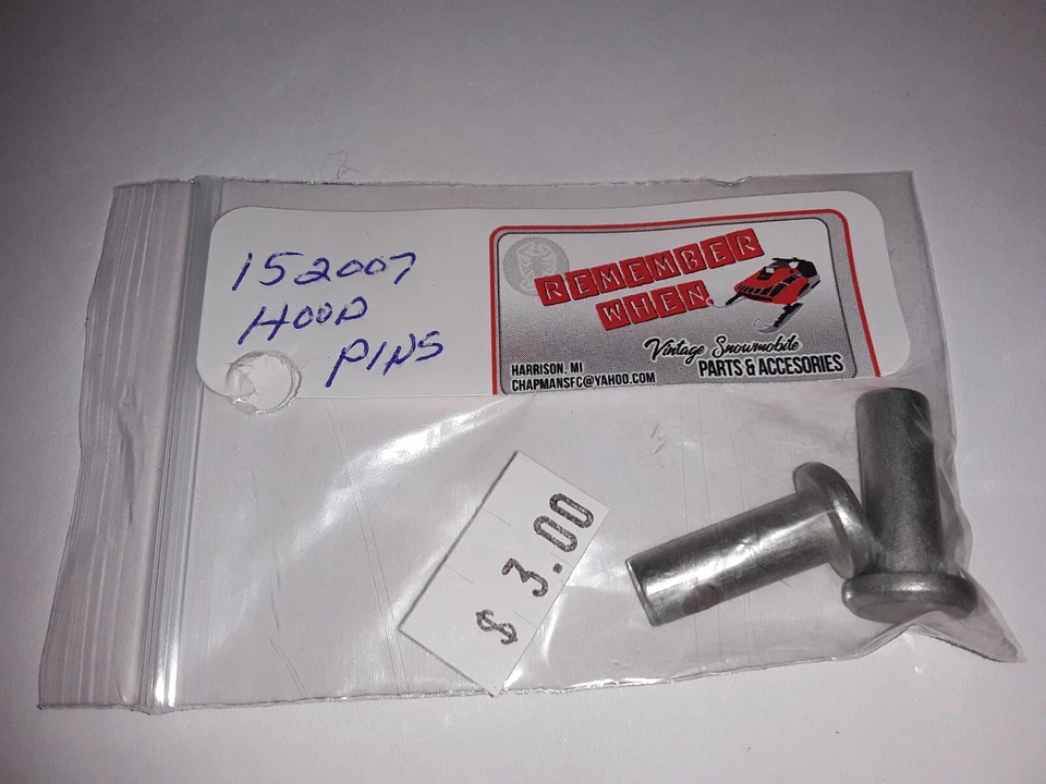 Scorpion Whip Snowmobile Hood Pins - Image 1 of 1