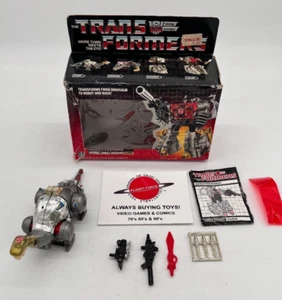 1985 Sludge Complete With Box & Booklet G1 Transformers Dinobot Figure #2 - Picture 1 of 6