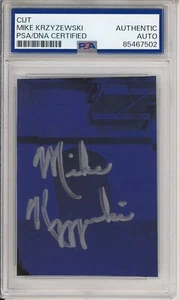 Mike Krzyzewski Duke Basketball HOF Coach Cut Signature PSA DNA COA Autographed - Picture 1 of 2