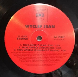 NM 2000 Wyclef Jean “Thug Angels” “Fugee This...” 12“ on Columbia - Picture 1 of 3