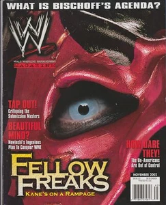WWE Magazine November 2002 Kane Undertaker Eric Bischoff Wrestling WWF - Imagen 1 de 10